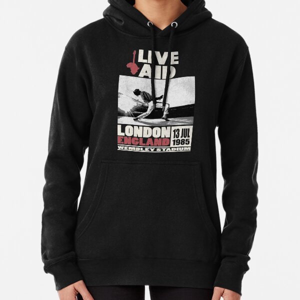 Live Aid at Wembley Pullover Hoodie
