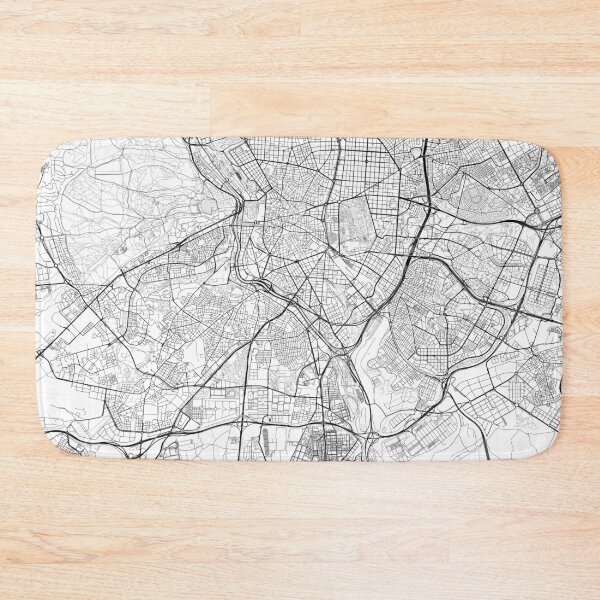 Item preview, Madrid Map designed and sold by Kara515.