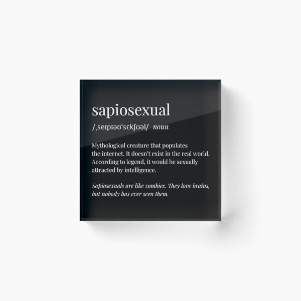 Item preview, Sapiosexual designed and sold by ShirtBricks.
