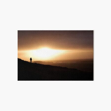 Sunset at Sumburgh Head, Shetland Islands Art Board Print