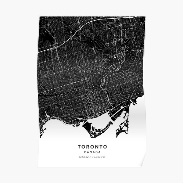 Toronto Map Poster