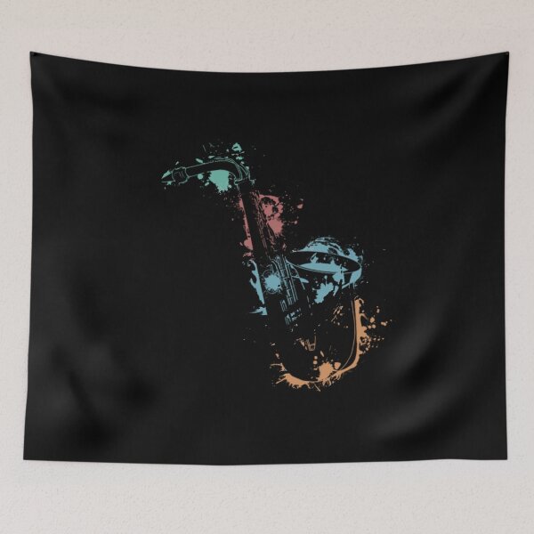 Item preview, Splash Saxophone Jazz Musician Saxophonist Gift designed and sold by alwe-designs.