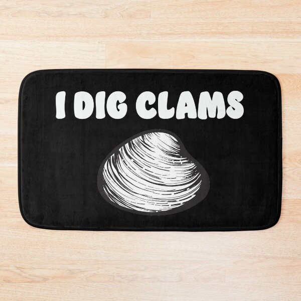 Item preview, I Dig Clams Quahog Shellfish Digging Raking Shirt  designed and sold by funnytshirtemp.