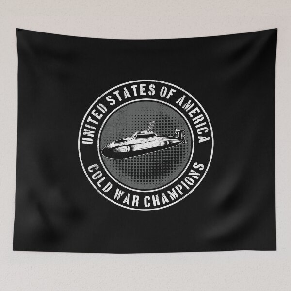 Item preview, USA Cold War Champions Submarine Sub Distressed Grunge designed and sold by funnytshirtemp.