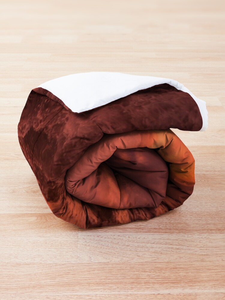 Alternate view of Pacific Sunset. Comforter