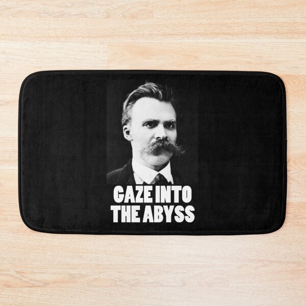 Item preview, Nietzsche Gaze Into The Abyss designed and sold by artpirate.