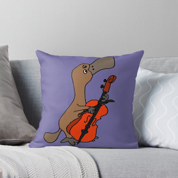 Item preview, Funny Duck-billed Platypus Playing Cello designed and sold by Nature's Fancy.