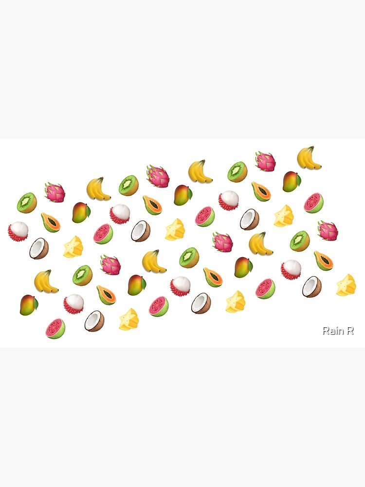 "fruits salad emoji " Poster by LORRAUN Redbubble