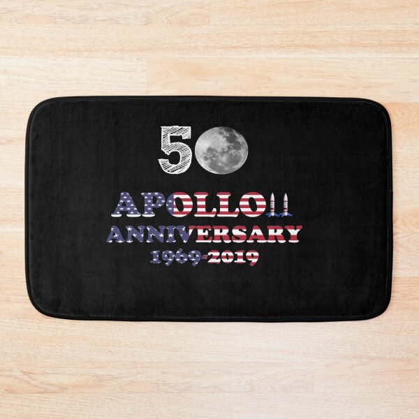Item preview, 50th Anniversary Apollo 11 Flag usa Moon Landing T shirt designed and sold by Sarah38.