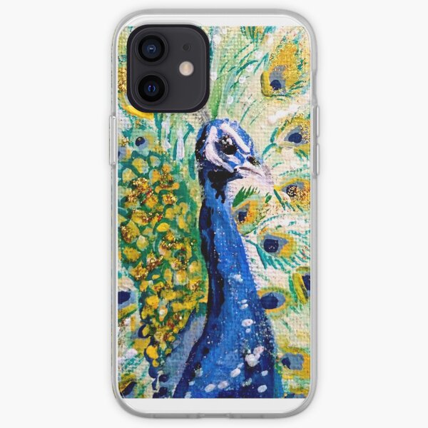 Peacock iPhone Soft Case