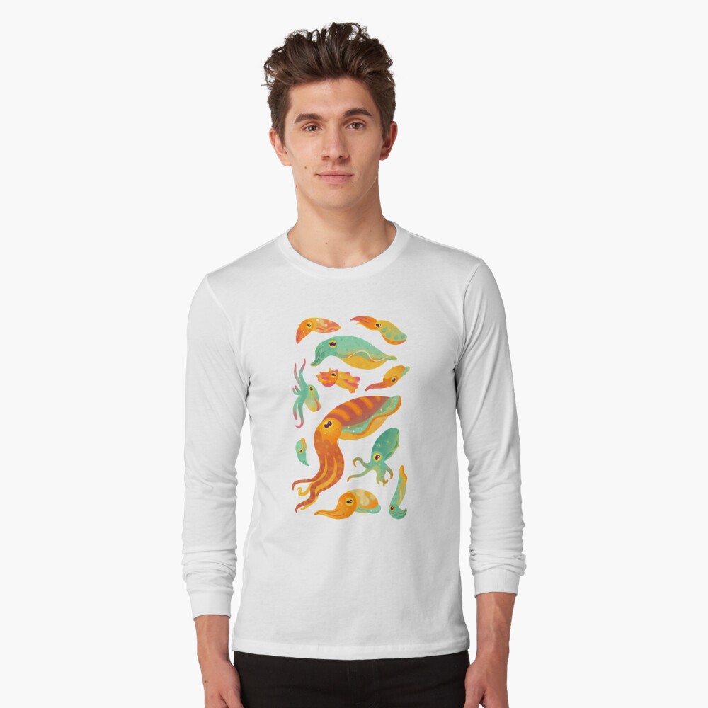 Vista previa del artículo con la obra «Camiseta de manga larga», diseñado y vendido por pikaole.