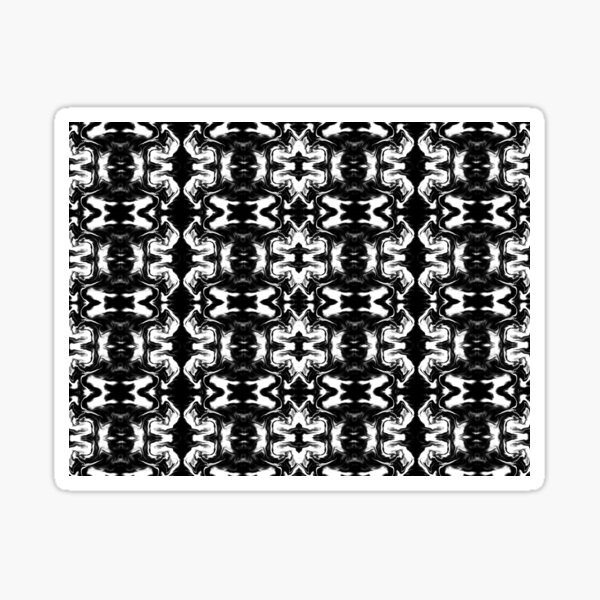 B And W Sticker By Almanzart Redbubble 