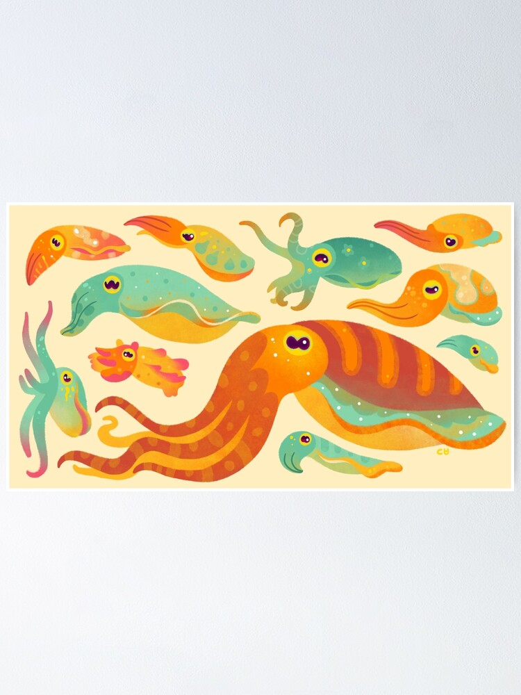 Alternate view of Cuttlefish Poster
