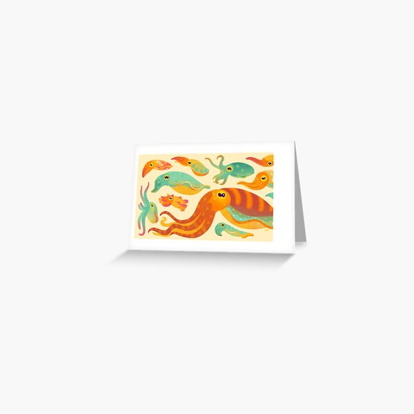 Cuttlefish Greeting Card