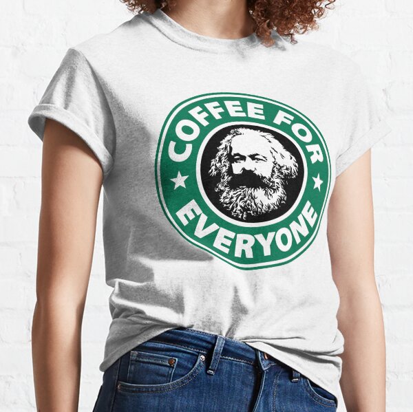 Karl Marx - Socialist Coffee Classic T-Shirt