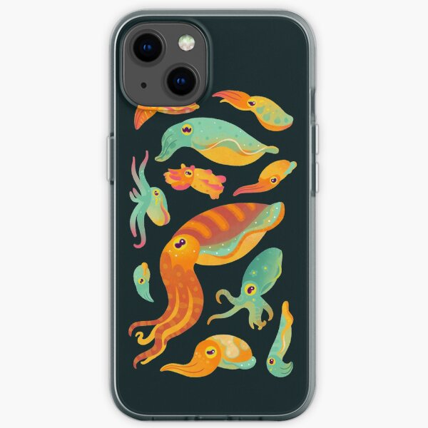 Cuttlefish - dark iPhone Soft Case