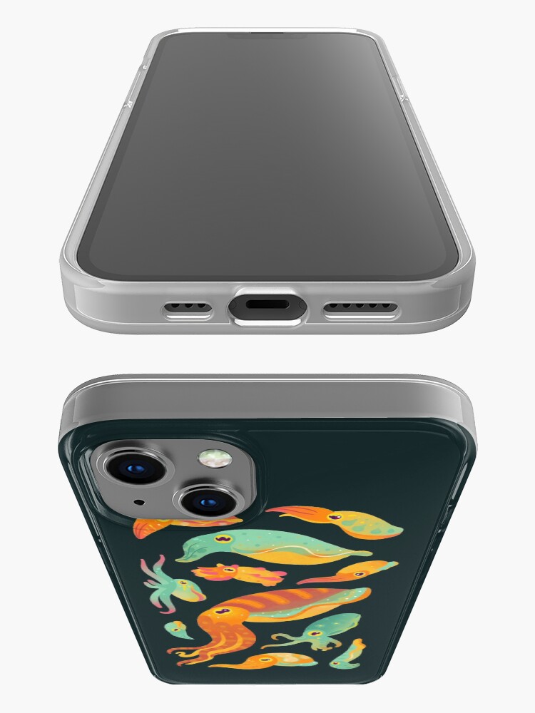 Alternate view of Cuttlefish - dark iPhone Case