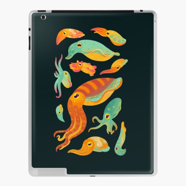 Cuttlefish - dark iPad Skin