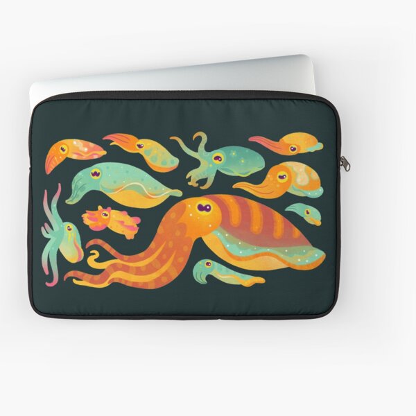 Cuttlefish - dark Laptop Sleeve