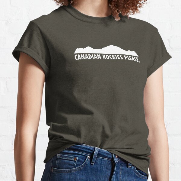 Alberta Shirt Canada Crewneck Canadian Rockies Tee Vintage 