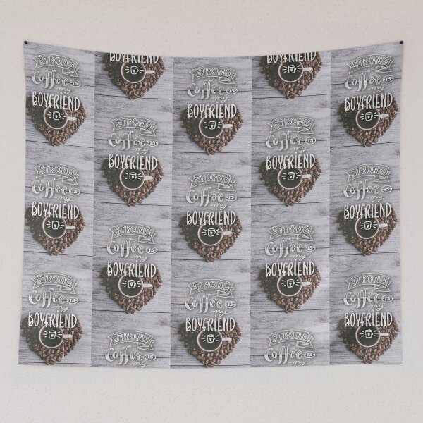 Item preview, strong coffee is my boyfriend designed and sold by Kerry Pritchard.