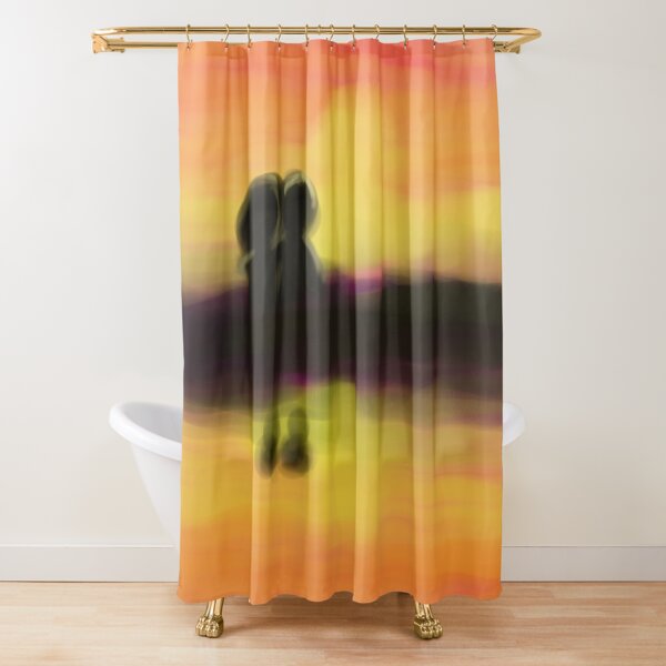 Sunrise, sunset, you and me Shower Curtain
