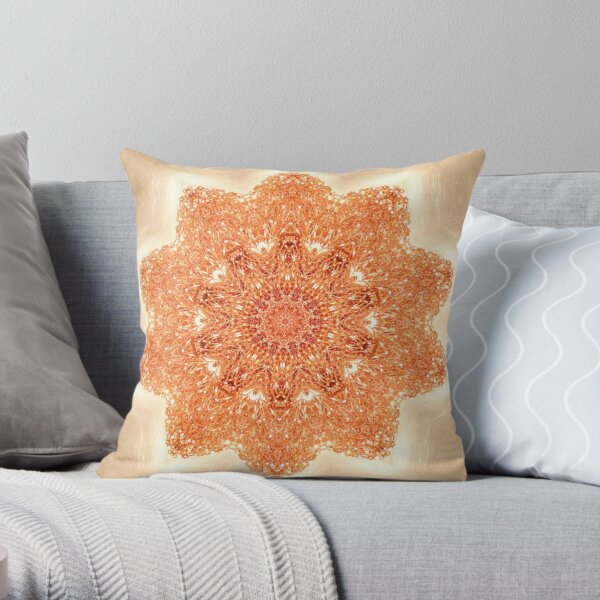 Silence Is Golden Throw Pillow