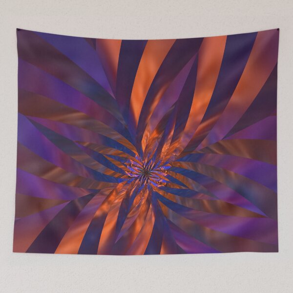 Item preview, Abstract in Orange and Purple designed and sold by Lyle Hatch.