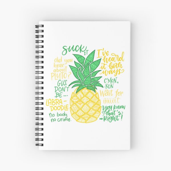 Psych - Quotes Spiral Notebook