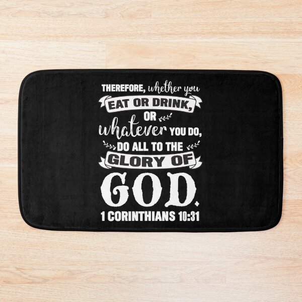 Item preview, 1 Corinthians 10:31 designed and sold by plushism.