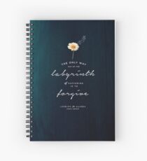 THE ONLY WAY OUT OF THE LABYRINTH OF SUFFERING - LOOKING FOR ALASKA - JOHN GREEN Spiral Notebook