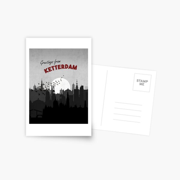 Greetings from Ketterdam Six of Crows Postcard Art Postcard