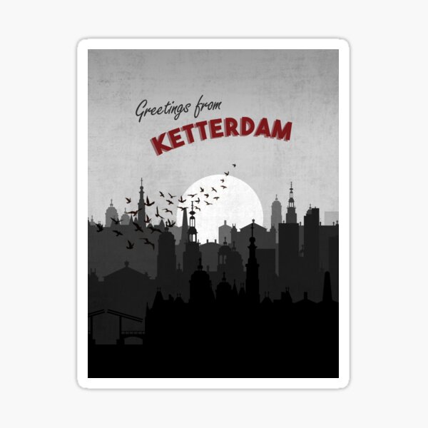 Item preview, Grüße aus Ketterdam Six of Crows Postkartenkunst designed and sold by hbailey-design.
