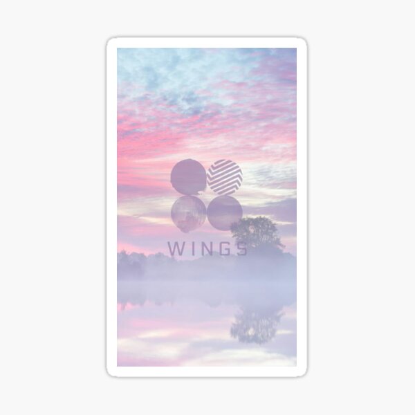 Bts army wings Sticker