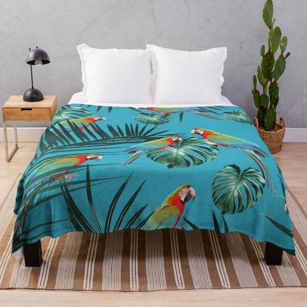 Item preview, Parrots in the Tropical Jungle #1 #tropical #decor #art designed and sold by Anita's & Bella's Art.