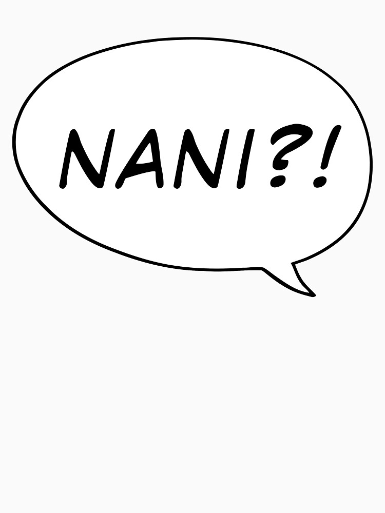 ¡¿NANI ?! de redscarf
