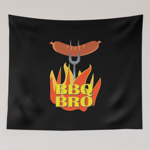 Item preview, Barbecue Grill Party BBQ Bro designed and sold by AntiqueImages.
