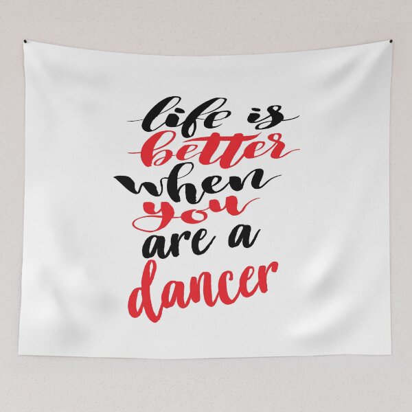 Item preview, Dancer. Life is Better When You Are A Dancer. I Love Dancing. designed and sold by ProjectX23.
