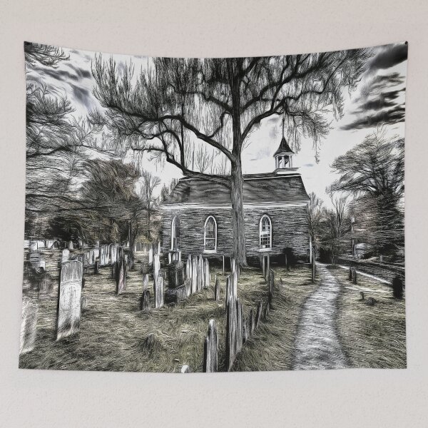 Item preview, Sleepy Hollow Church Art designed and sold by bejacs.