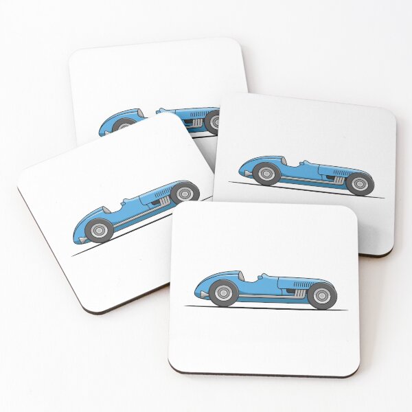 Item preview, Classic Racing Car - Blue designed and sold by JingleSnitch.