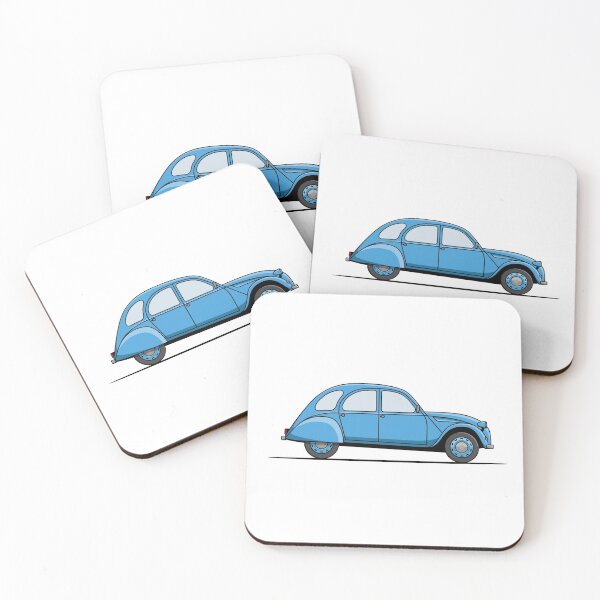 Item preview, Classic French Car - Blue designed and sold by JingleSnitch.
