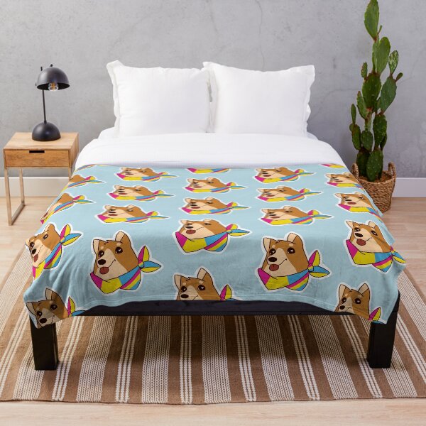 Item preview, Pansexual LGBT+ Pride Doggo designed and sold by Finn van Cappelle.