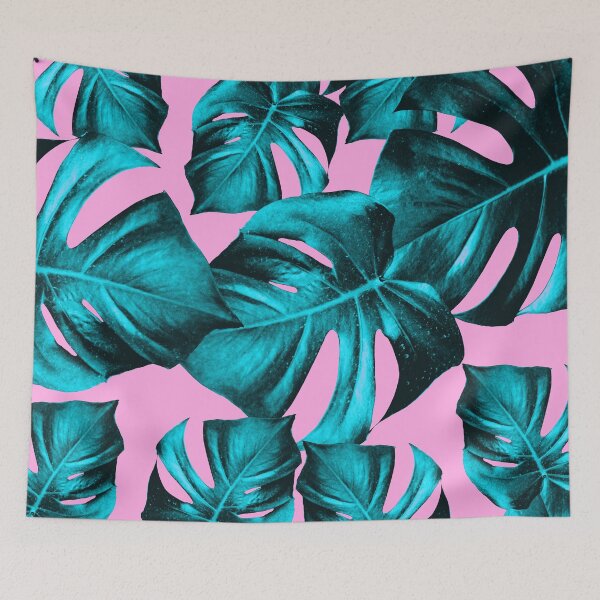 Item preview, Monstera Leaves Summer Vibes Pattern #1 #tropical #decor #art designed and sold by Anita's & Bella's Art.