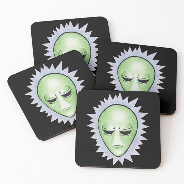 Item preview, Unamused Alien designed and sold by JasonLittleton.