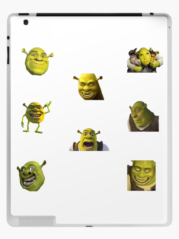 Shrek Meme Sticker Pack Ipad Case Skin By Andreschilder Redbubble - shrek decal 2 roblox