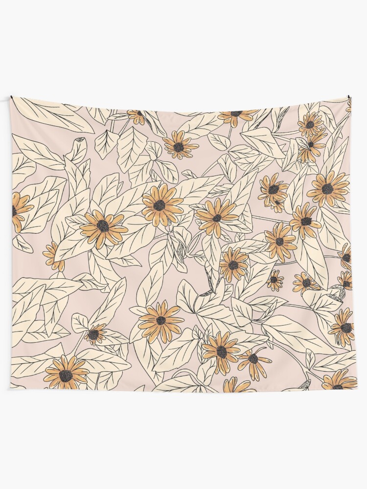 "Floral" Tapestry by fernandaschalle Redbubble