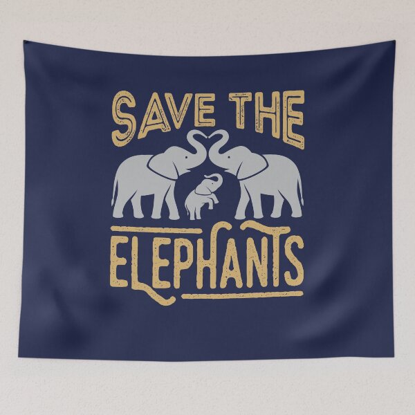 Item preview, Save The Elephants designed and sold by jaygo.
