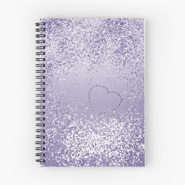 Item preview, Ultra Violet Lady Heart #1 (Photo of Glitter Only - Not Reflective) designed and sold by Anita's & Bella's Art.