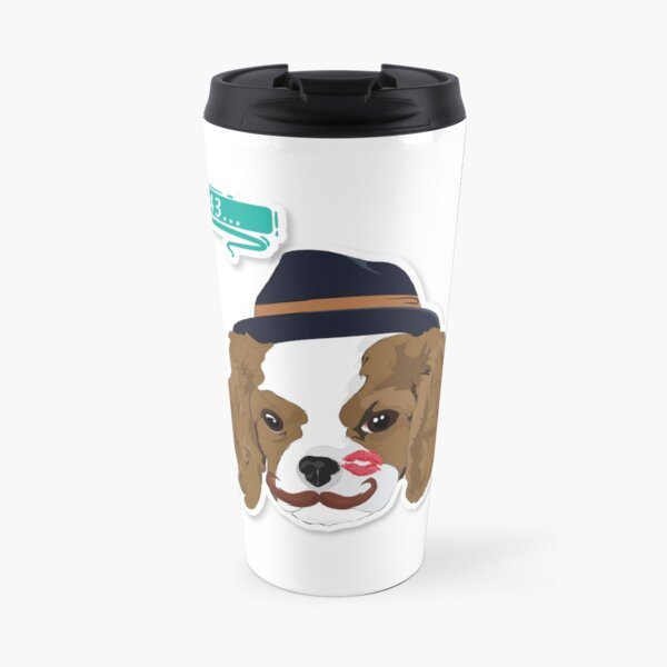 Hipster Cavalier "143" Travel Mug