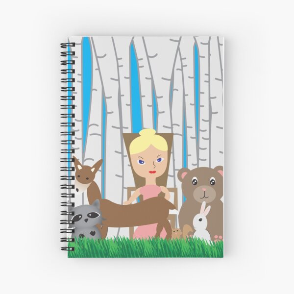 Mother Nature and Animal Friends Spiral Notebook